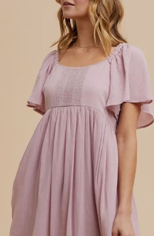 Elodie Kjole Dusty Pink