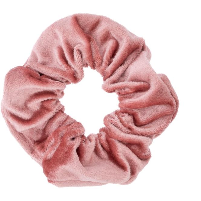 Hovedbilde Velvet Scrunchie Sparkled Rose