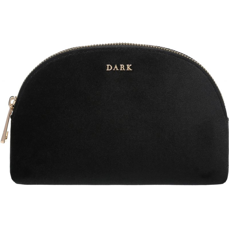 Velvet Make-Up Pouch Small Black