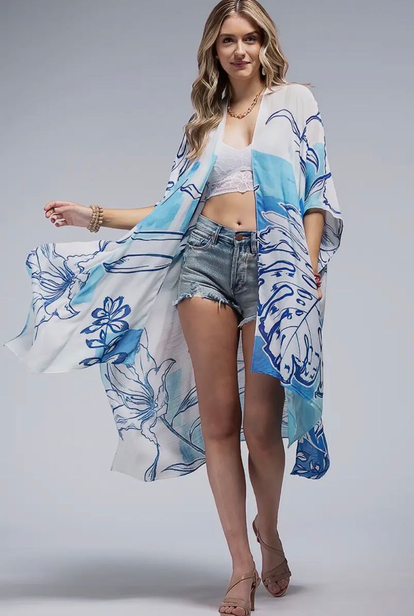 Santorini Kimono