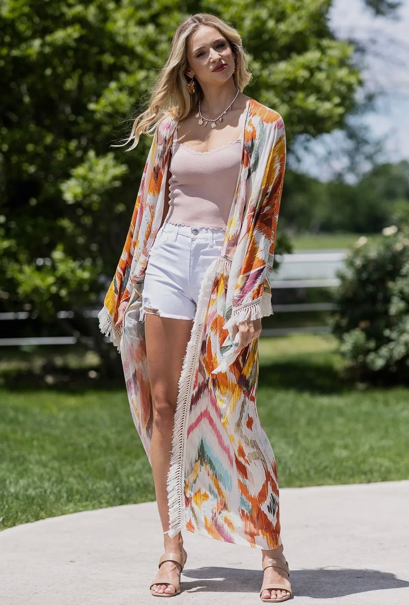 Malibu Sunset Kimono